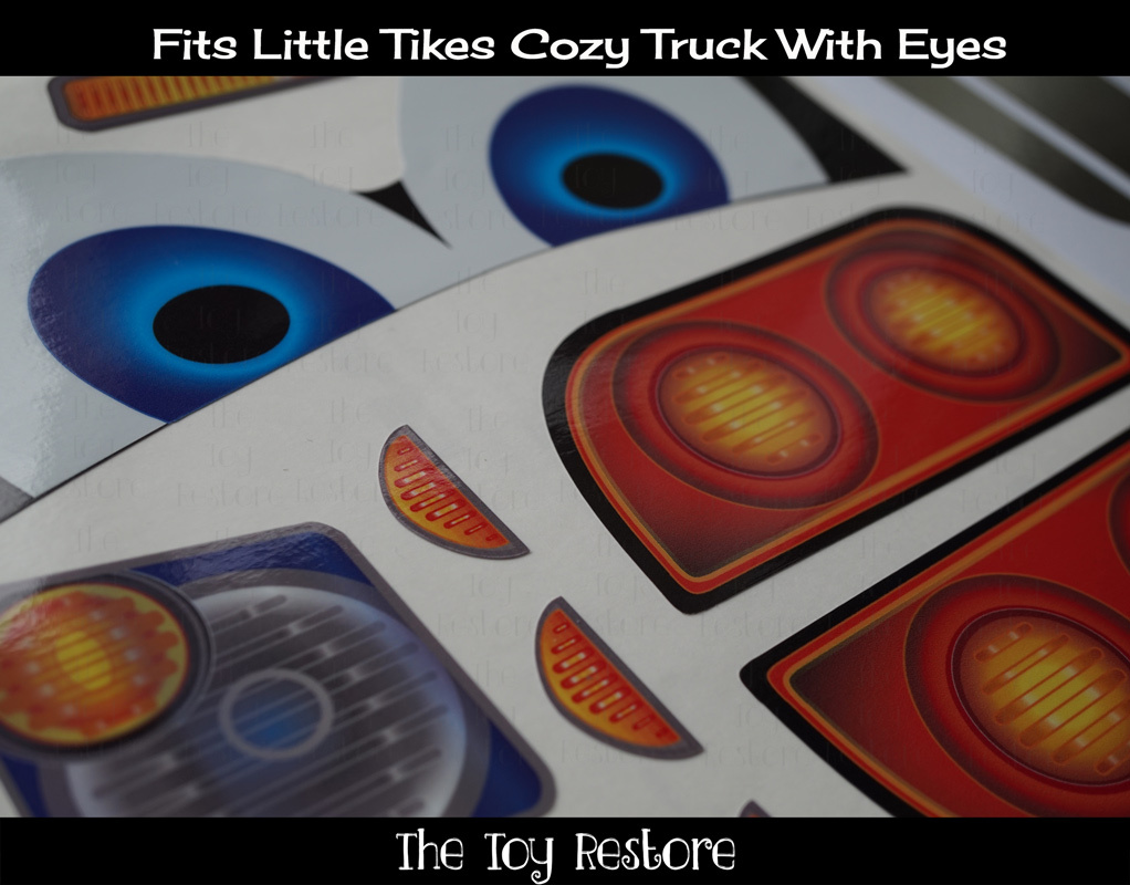 cozy truck stickers